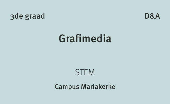 3e graad – 03 – Grafimedia
